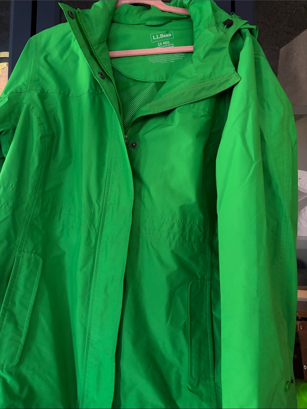 L.L. Bean Women's Jacket in Bright Green